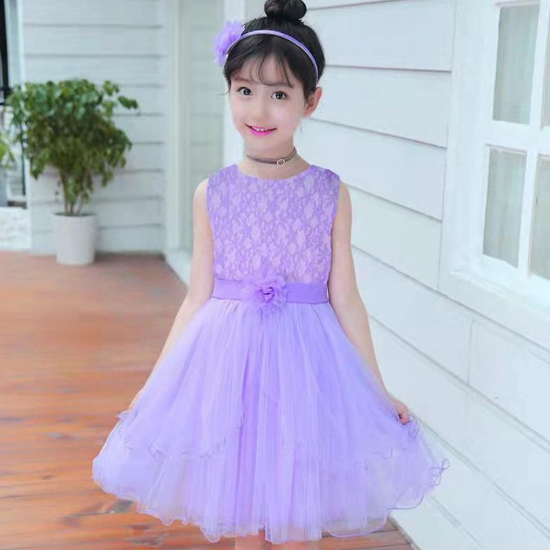 Little Girls Princess Summer(2-10 yrs) Baby Girl Party Dress Baby girl dress kids dress set newborn baby dress